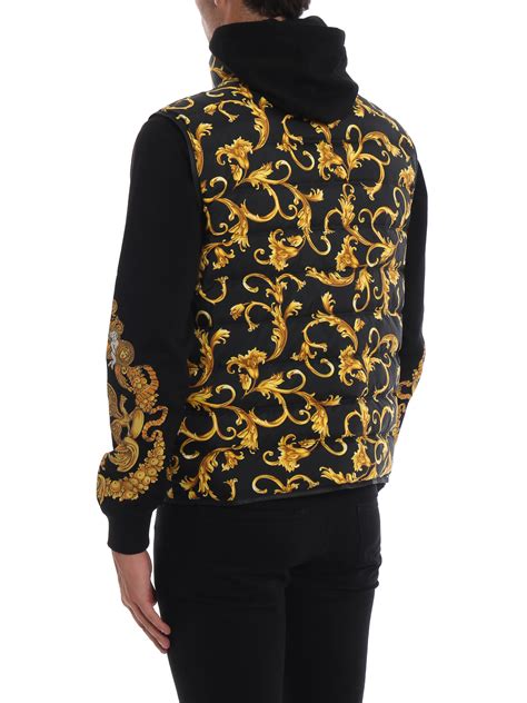 versace reversible acid baroque vest price|net a porter Versace jacket.